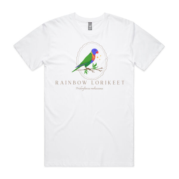 Staple Tee Rainbow Lorikeet with Scientific Name Thumbnail