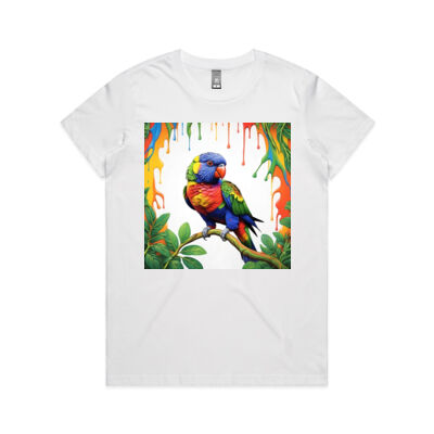 Womens Tee Melting Colours Lori Thumbnail