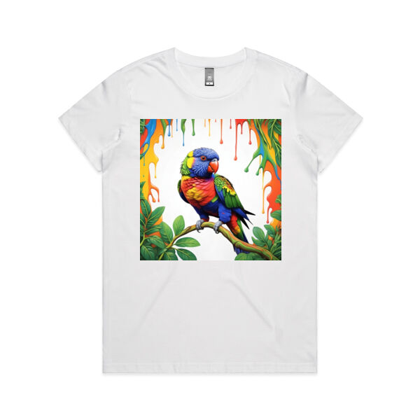 Womens Tee Melting Colours Lori Thumbnail